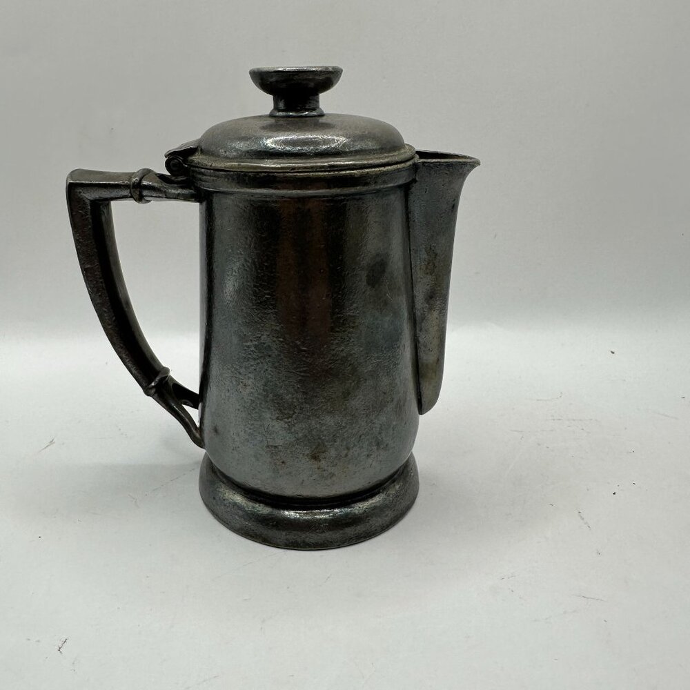 Antique Silver-Plated Teapot International Silver Hotel Statler 6-1-121